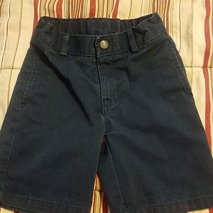 Navy blue shorts